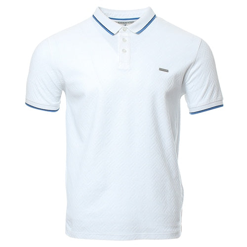 Aston Polo White - MJ's Menswear Derry