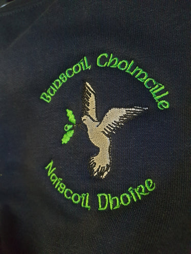 Bunscoil Cholmcille navy sweatshirt - MJ's Menswear Derry