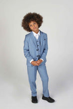 Load image into Gallery viewer, Boy&#39;s Charles Blue 3 Piece Suit
