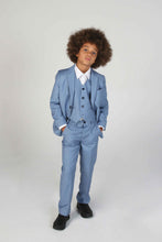 Load image into Gallery viewer, Boy&#39;s Charles Blue 3 Piece Suit
