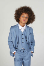 Load image into Gallery viewer, Boy&#39;s Charles Blue 3 Piece Suit
