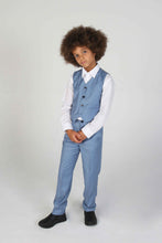 Load image into Gallery viewer, Boy&#39;s Charles Blue 3 Piece Suit

