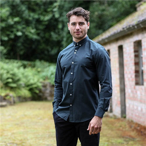 Conan Shirt Green - MJ's Menswear Derry