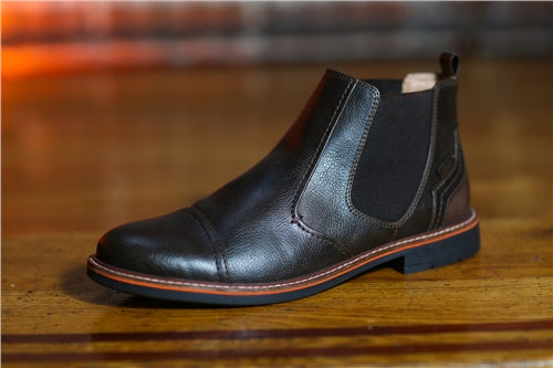Daly Brown Leather Boot