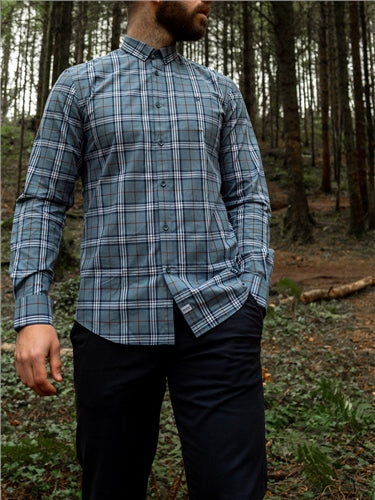 Dan Denim Slim Fit Shirt - MJ's Menswear Derry