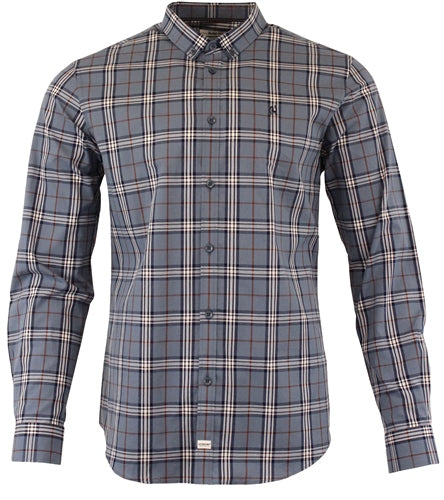 Dan Denim Slim Fit Shirt - MJ's Menswear Derry