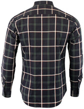 Load image into Gallery viewer, Dan Navy Check Slim Fit Shirt
