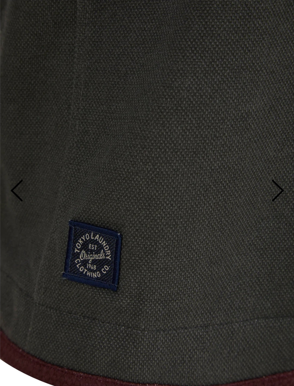 Tokyo Cotton Pique Half Zip Black