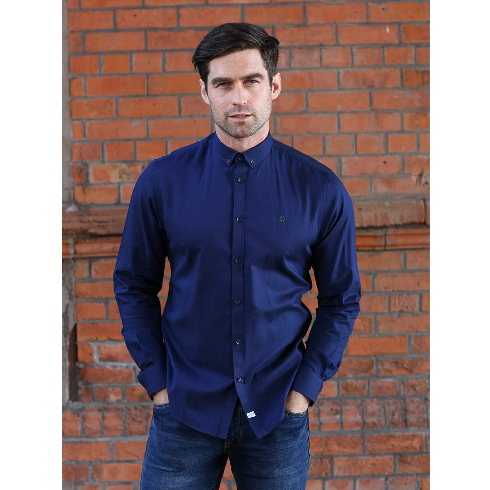 Ed Ink Slim Fit Shirt - MJ's Menswear Derry