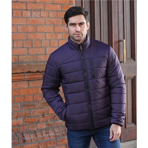 Finley Jacket Eggplant - MJ's Menswear Derry
