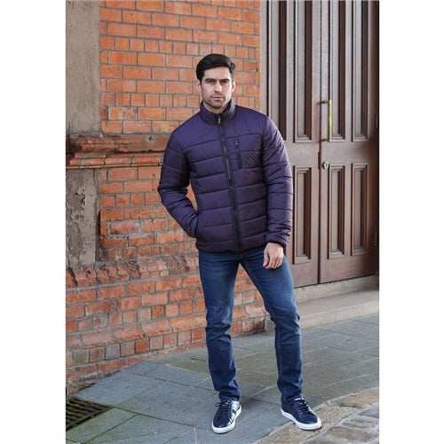 Finley Jacket Eggplant - MJ's Menswear Derry