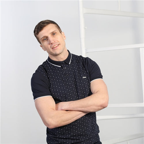 Floyd Polo Navy - MJ's Menswear Derry