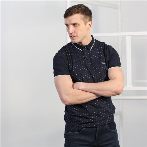 Floyd Polo Navy - MJ's Menswear Derry