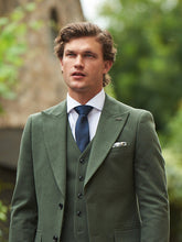 Load image into Gallery viewer, Forrest Green Wool Blend 3 Piece Suit
