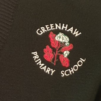 Greenhaw PS Deerpark knitted bottle green v-neck cardigan - MJ's Menswear Derry