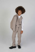Load image into Gallery viewer, Boy&#39;s Holland Beige 3 Piece Suit

