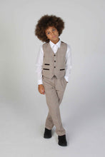 Load image into Gallery viewer, Boy&#39;s Holland Beige 3 Piece Suit
