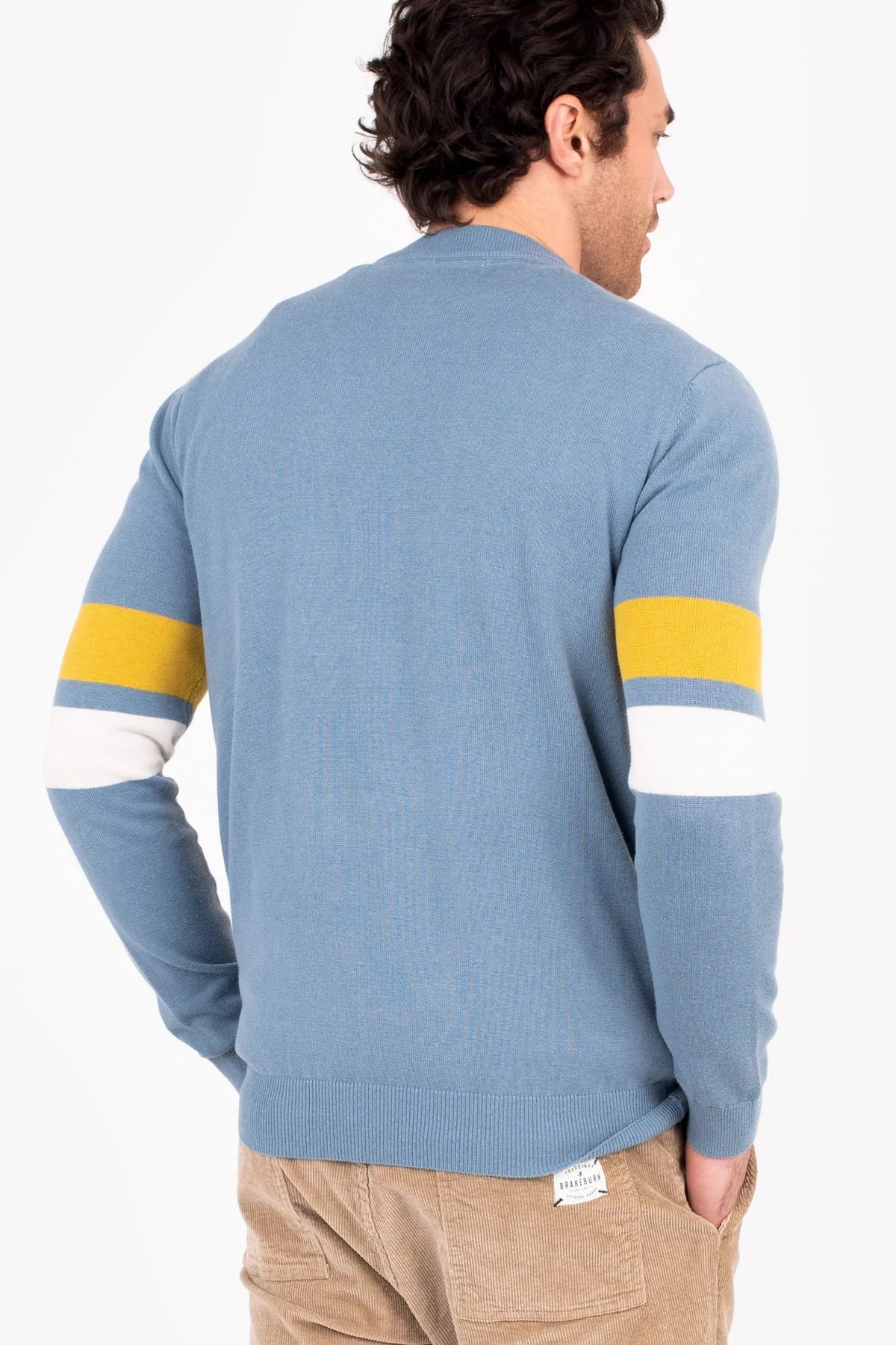 KNITTED CREW NECK SWEATER - MJ's Menswear Derry