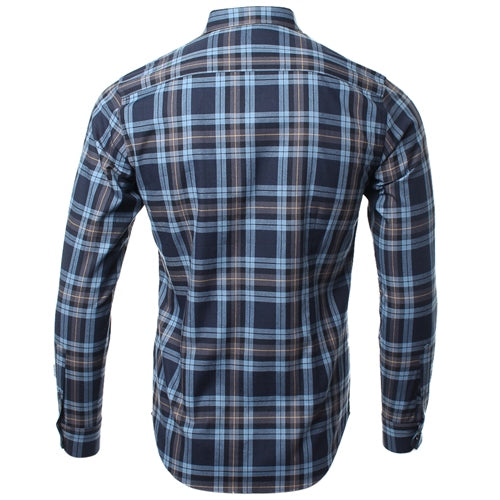 Keith Shirt Denim Check - MJ's Menswear Derry