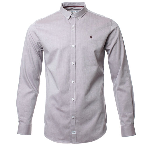 Killian Shirt Burgandy - MJ's Menswear Derry