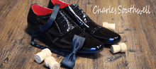 Load image into Gallery viewer, Knightsbridge Black Patent Shoe
