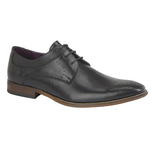 Black Goor Formal Shoe M298 - MJ's Menswear Derry