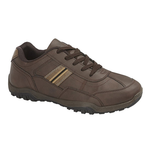 Dark Brown Trainer M788B - MJ's Menswear Derry