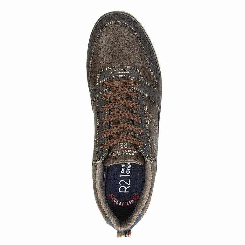Dark Brown Trainer M911B - MJ's Menswear Derry