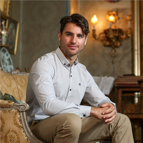 Mattie Shirt White - MJ's Menswear Derry