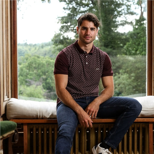 Oliver Polo Burgandy
