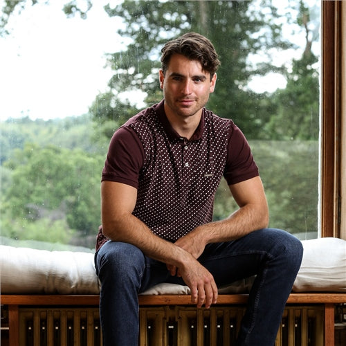 Oliver Polo Burgandy