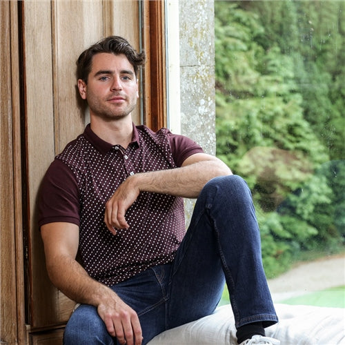 Oliver Polo Burgandy