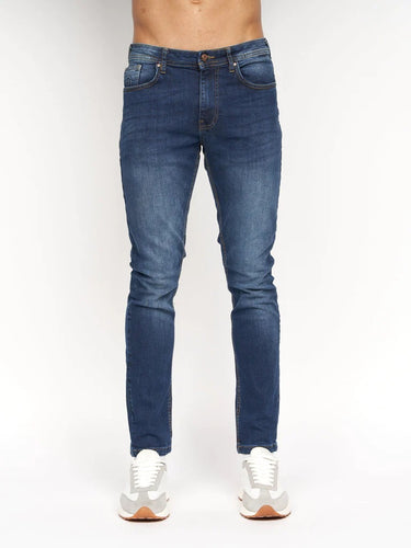 Overburg Tapered Jeans Dark Wash - MJ's Menswear Derry
