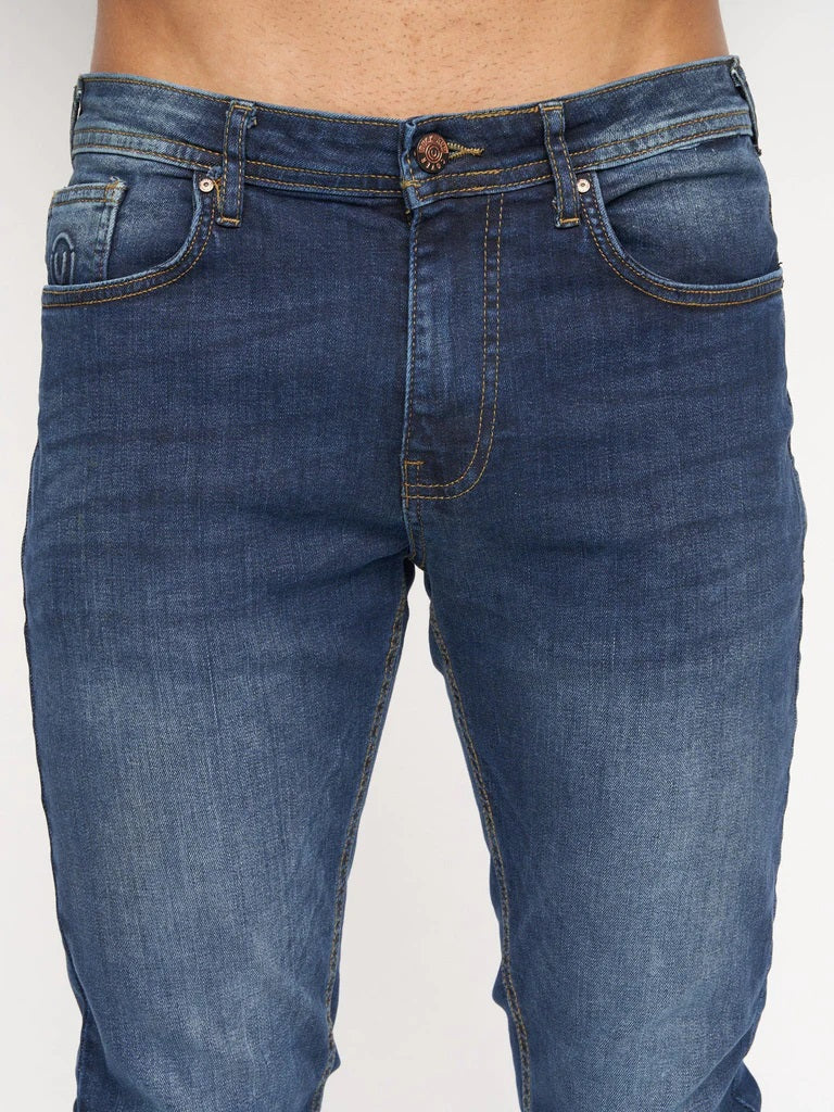 Overburg Tapered Jeans Dark Wash - MJ's Menswear Derry