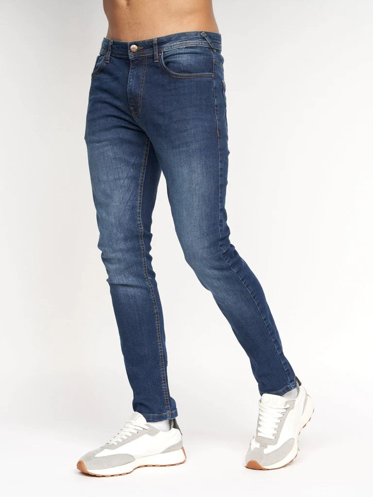 Overburg Tapered Jeans Dark Wash - MJ's Menswear Derry