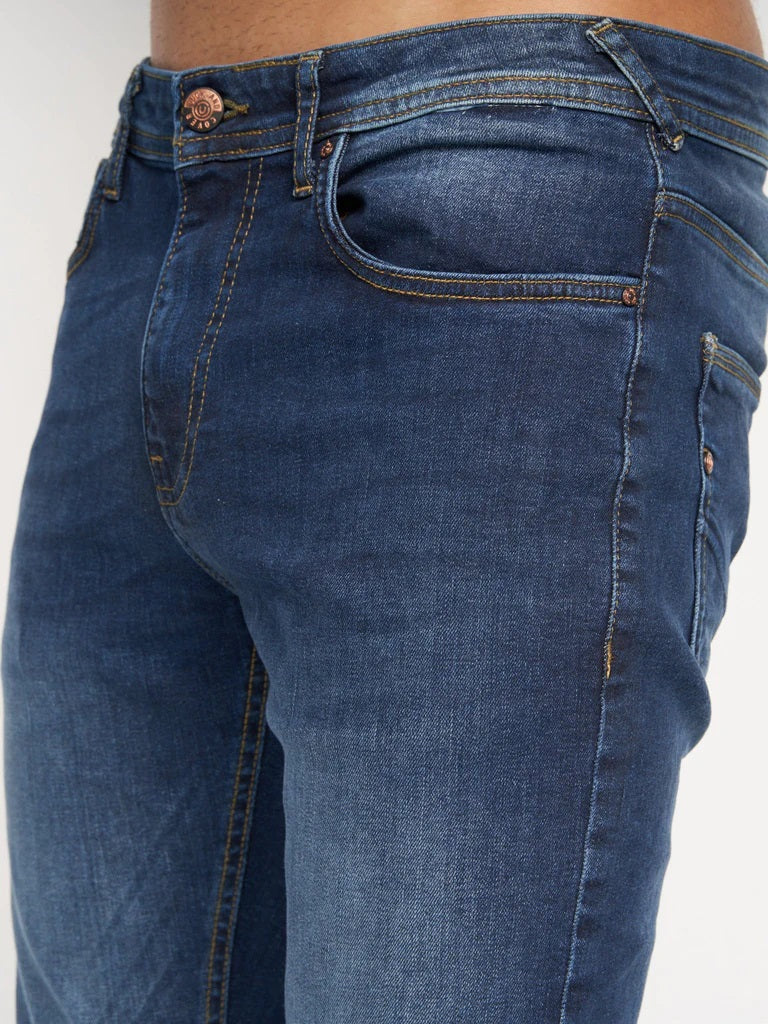 Overburg Tapered Jeans Dark Wash - MJ's Menswear Derry