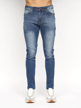 Load image into Gallery viewer, Overburg Tapered Jeans Mid Wash - MJ&#39;s Menswear Derry
