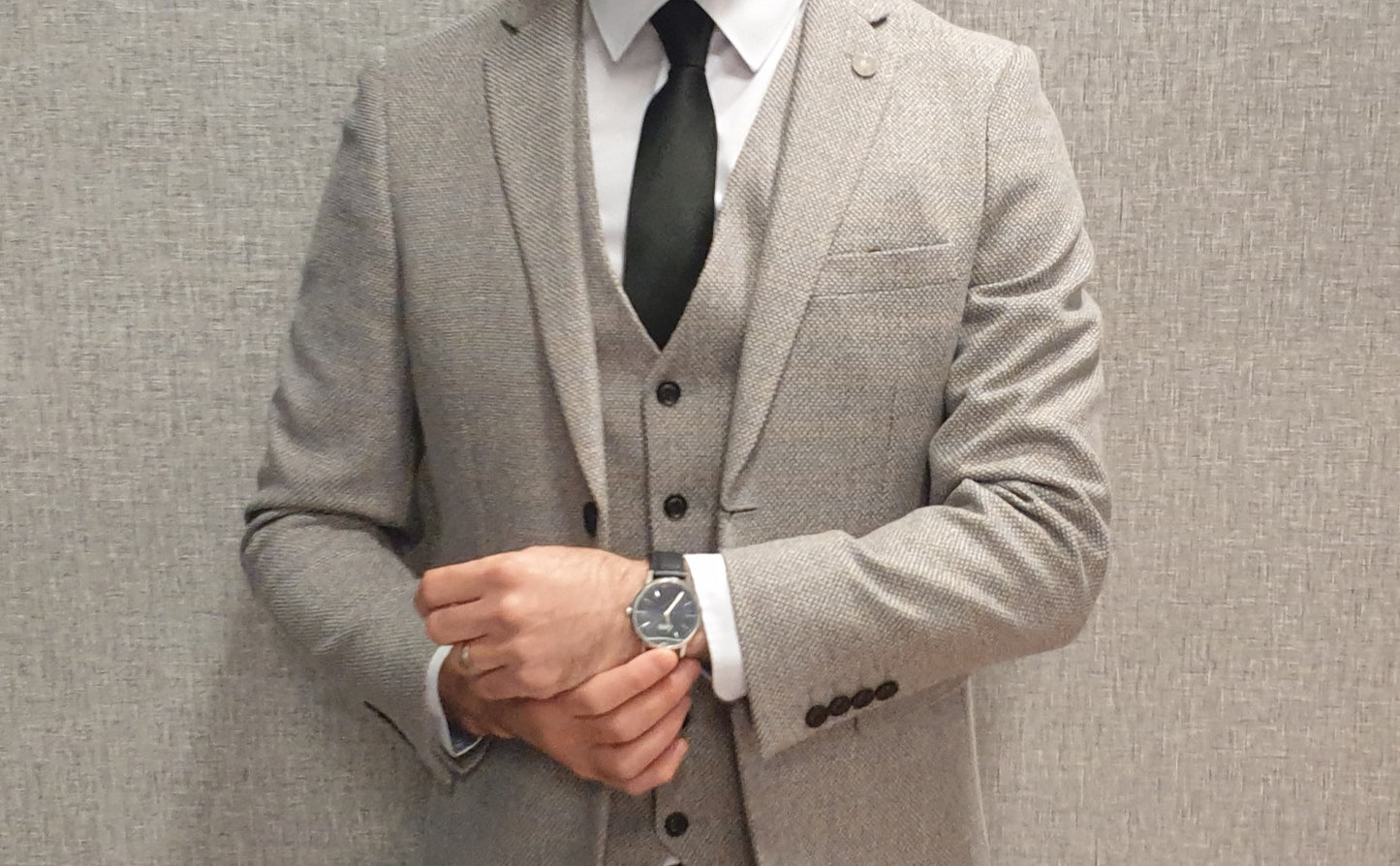 Ralph Cream 3 Piece Suit - MJ's Menswear Derry