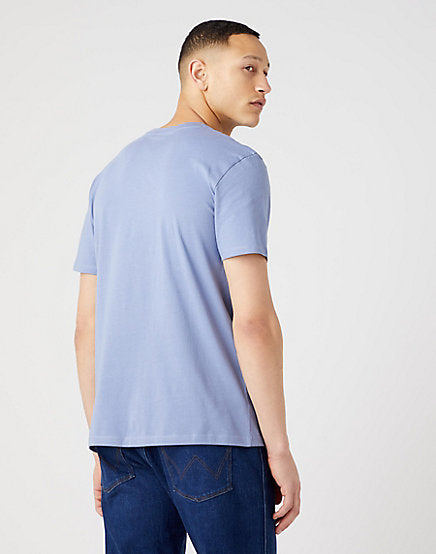 Wrangler Tee Pale Blue