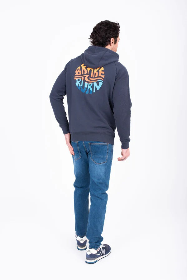 Rainbow Retro Hoodie - MJ's Menswear Derry