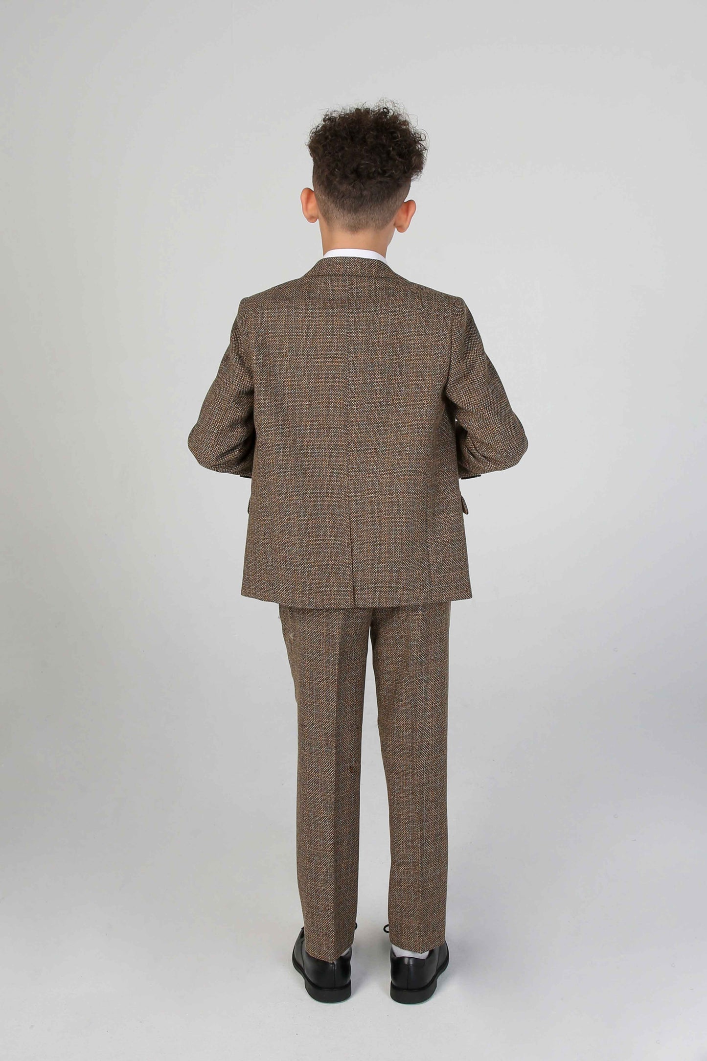 Boy's Ralph Brown 3 Piece Suit