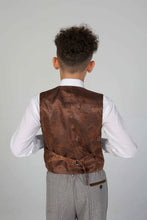 Load image into Gallery viewer, Boy&#39;s Ralph Cream 3 Piece Suit
