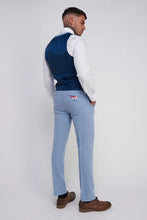 Load image into Gallery viewer, Ralph Light Blue Wool Tweed 3 Piece Suit
