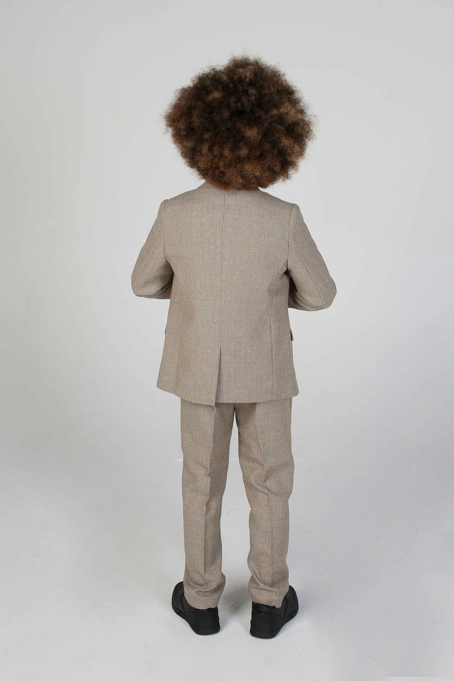 Boy's Ralph Beige 3 Piece Suit