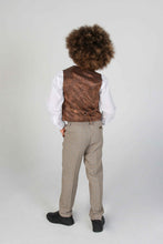 Load image into Gallery viewer, Boy&#39;s Ralph Beige 3 Piece Suit
