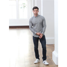 Load image into Gallery viewer, Robinson Navy Print Shirt
