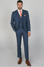 Load image into Gallery viewer, Viceroy Blue 3 Piece Suit

