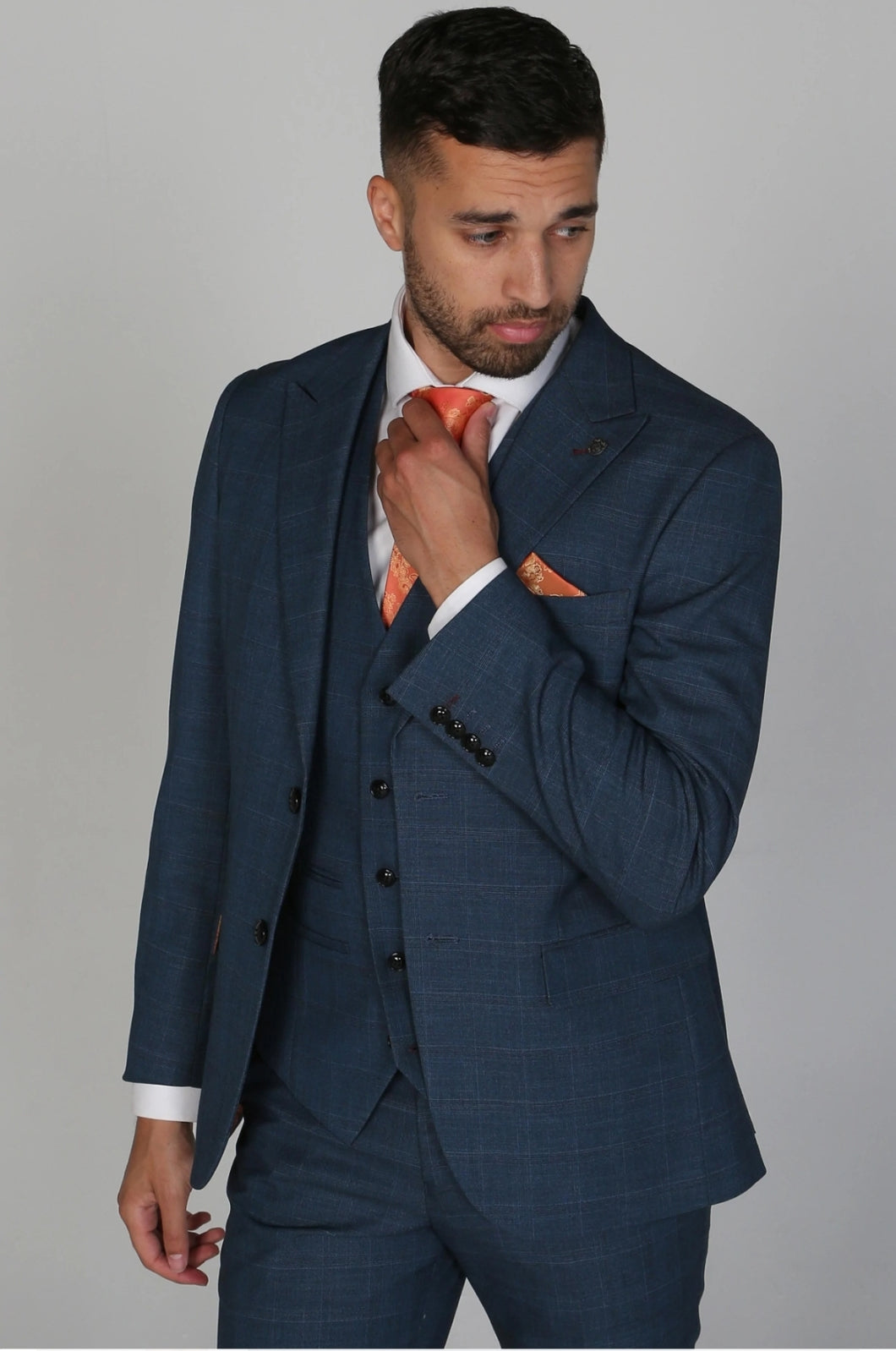 Viceroy Blue 3 Piece Suit - MJ's Menswear Derry