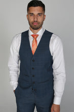 Load image into Gallery viewer, Viceroy Blue 3 Piece Suit - MJ&#39;s Menswear Derry
