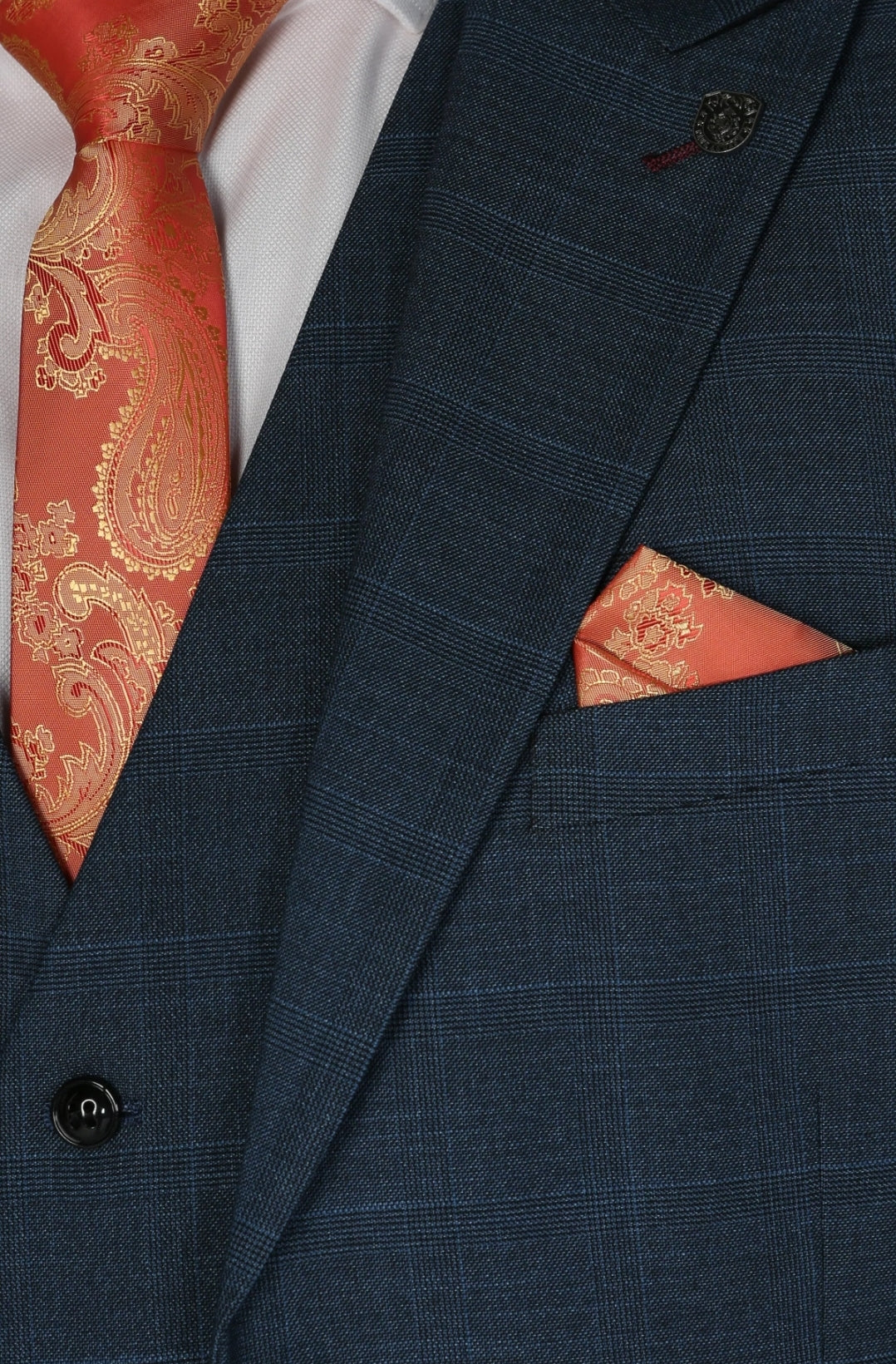 Viceroy Blue 3 Piece Suit - MJ's Menswear Derry